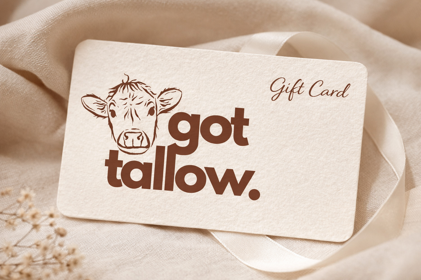 got tallow gift card