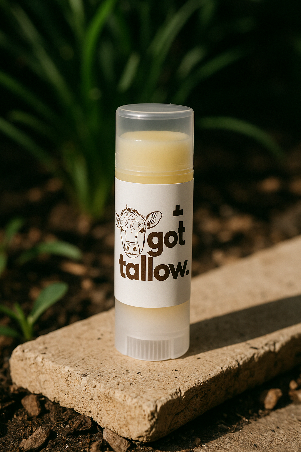 Grass-fed, Grass -Finished Beef Tallow Lip Balm