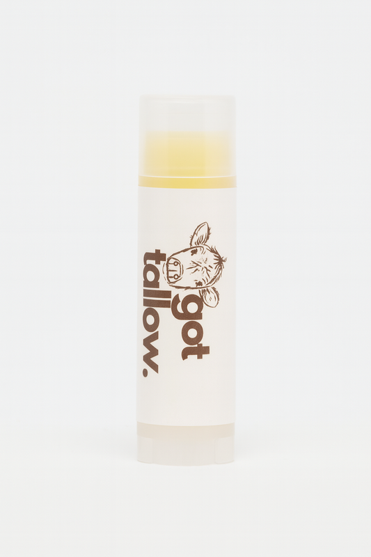 Grass-fed, Grass -Finished Beef Tallow Lip Balm